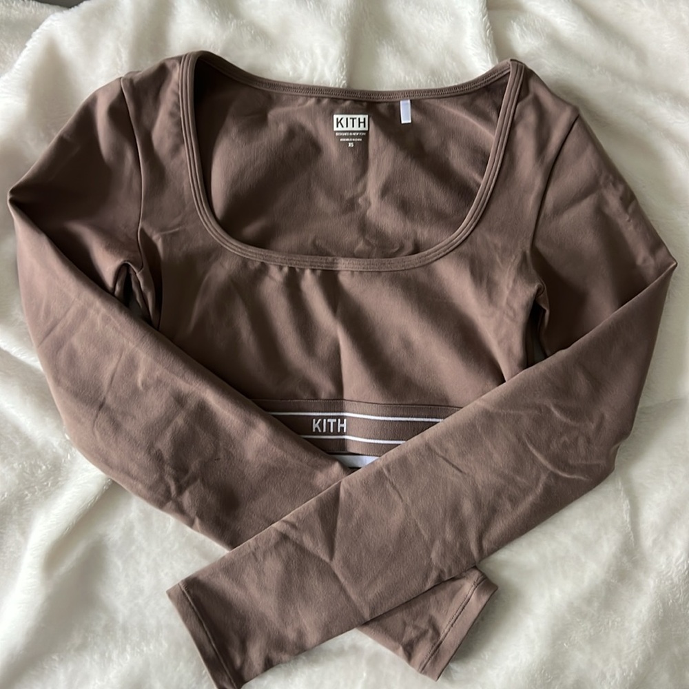 Women’s Cropped Kith Athletic Top